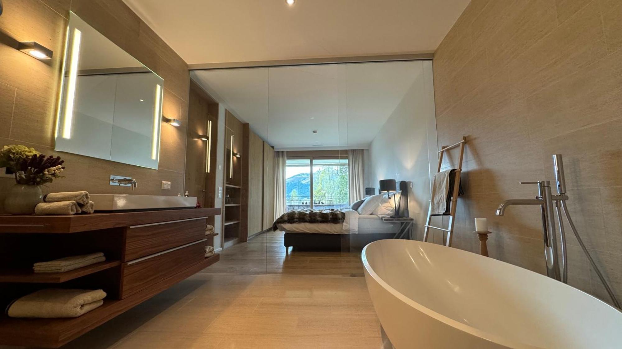 Alpine Luxury Apartment Davos With Spa Access To 5 Star Hotel Ngoại thất bức ảnh